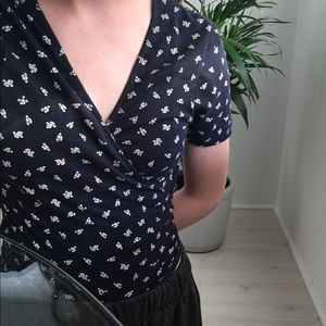 Brandy Melville Wrap Top